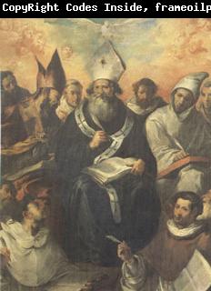 HERRERA, Francisco de, the Elder St Basil Dictating His Doctrine (mk05)
